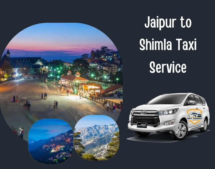 Jaipur to Shimla Taxi