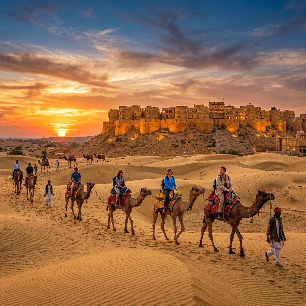 Jaipur to Jaisalmer Cab Service